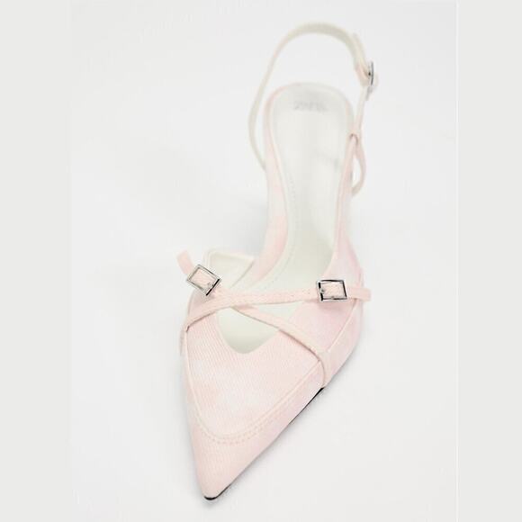ZARA Pointed Toe Slingbacks NWT - Picture 15 of 16
